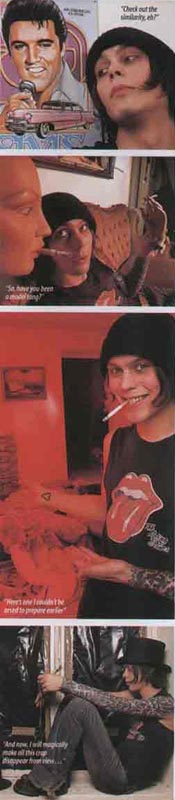 Ville in his shelter:)