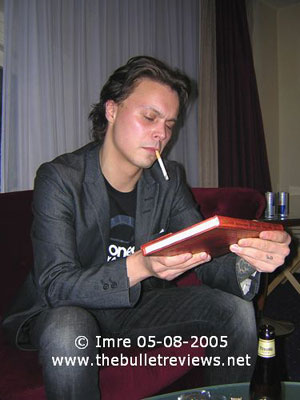Ville and his present ;))